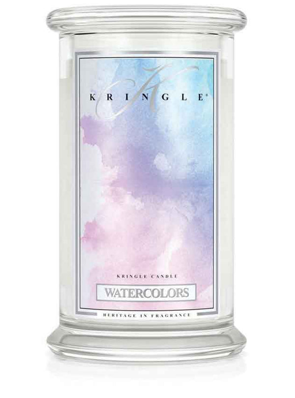 Watercolors I Soy Candle