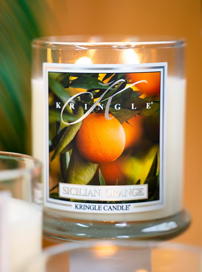 Sicilian Orange Medium Classic Jar | Soy Candle - Kringle Candle Israel