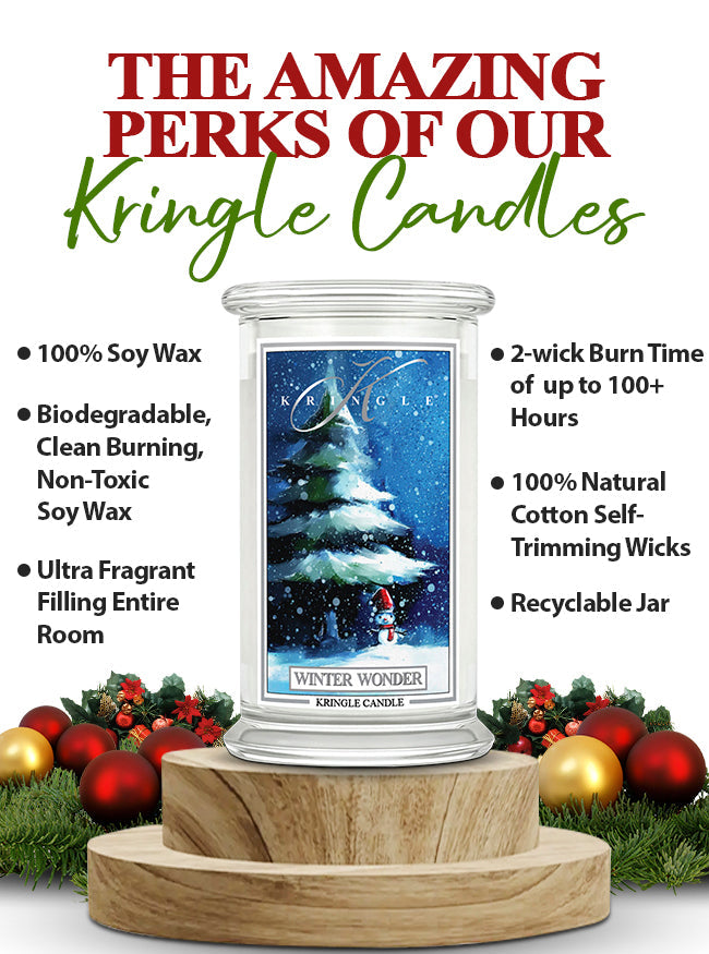 Winter Wonder NEW! | Soy Candle - Kringle Candle Israel