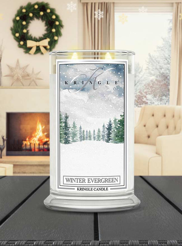 Winter Evergreen NEW! | Soy Candle - Kringle Candle Israel