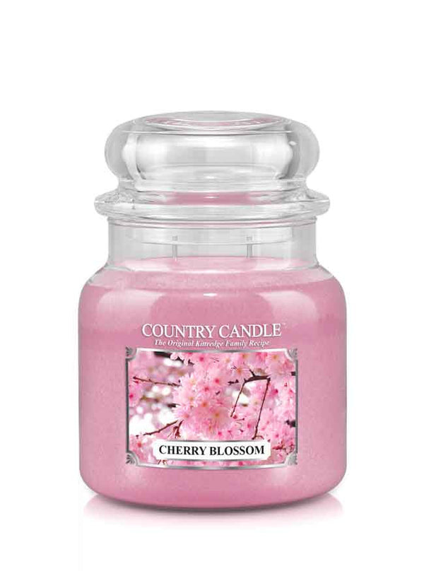 Cherry Blossom Medium Jar Candle - Kringle Candle Israel