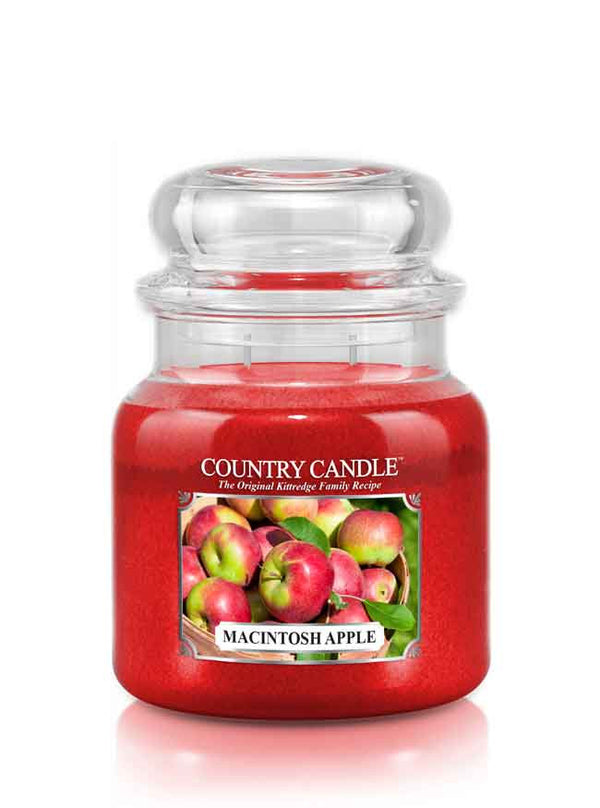 Macintosh Apple Medium Jar Candle - Kringle Candle Israel