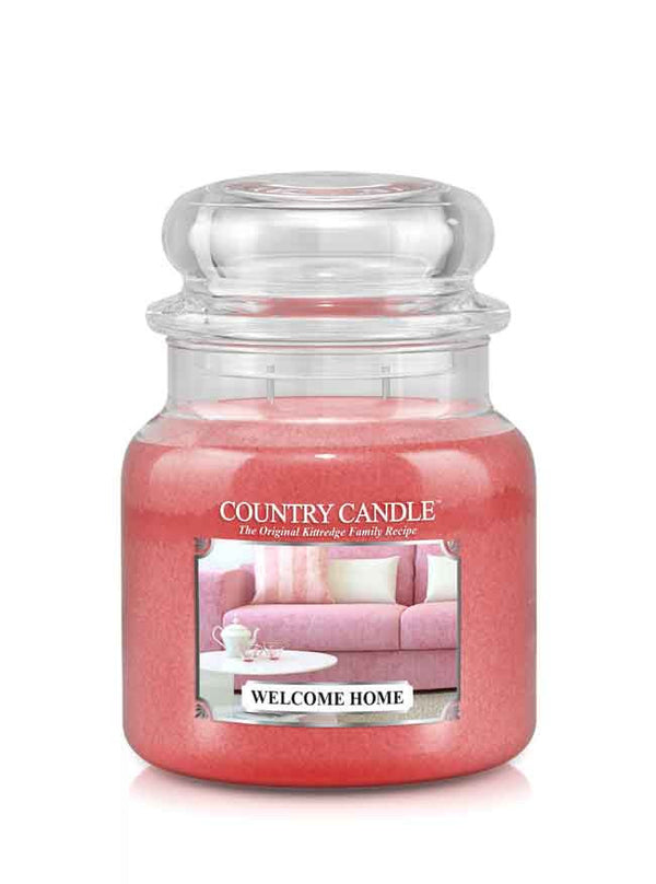 Welcome Home Medium Jar Candle - Kringle Candle Israel