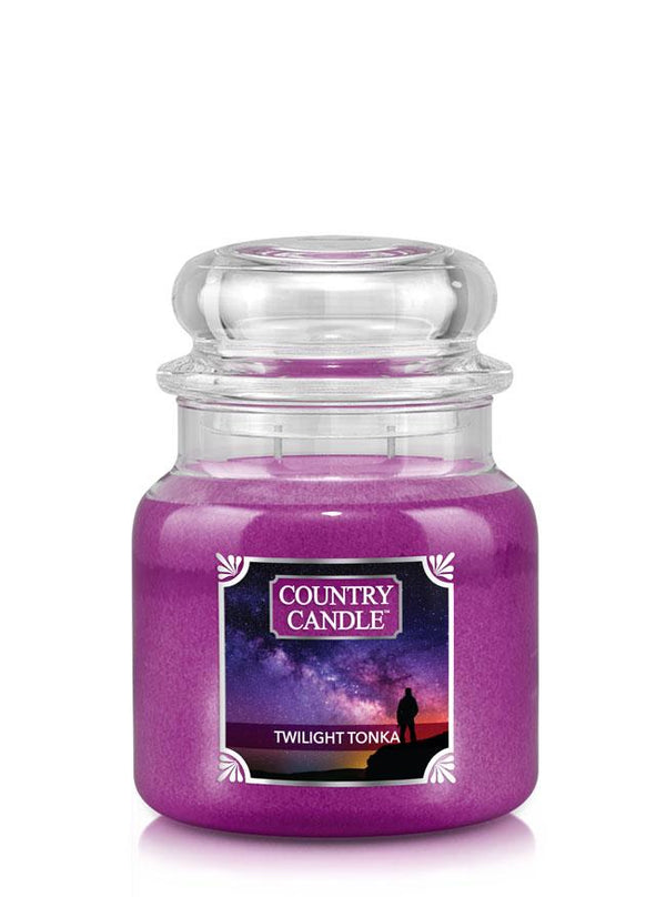 Twilight Tonka Medium Jar Candle - Kringle Candle Israel