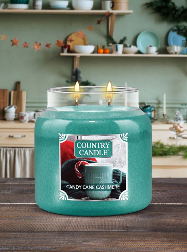 Candy Cane Cashmere NEW! - Kringle Candle Israel
