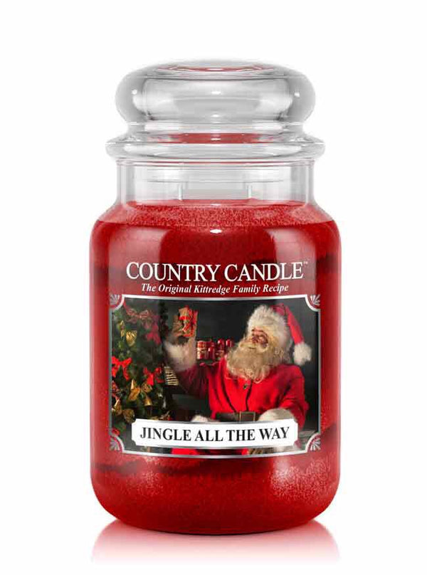 Jingle All The Way   Large Jar Candle