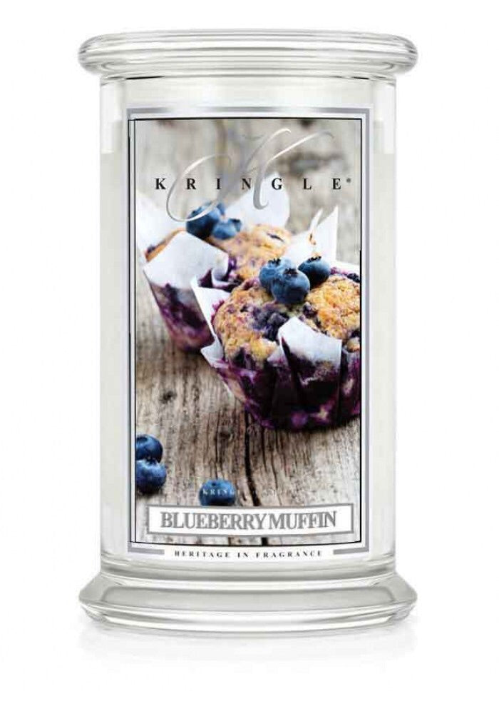 Blueberry Muffin Large Classic Jar - Kringle Candle Israel