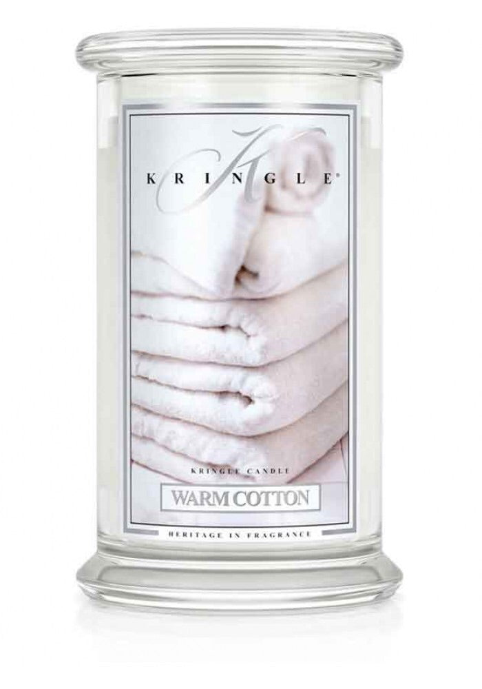 Warm Cotton  | Soy Candle - Kringle Candle Israel