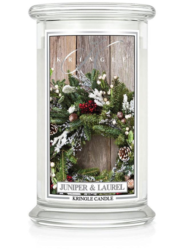 Juniper & Laurel NEW! | Soy Candle - Kringle Candle Israel