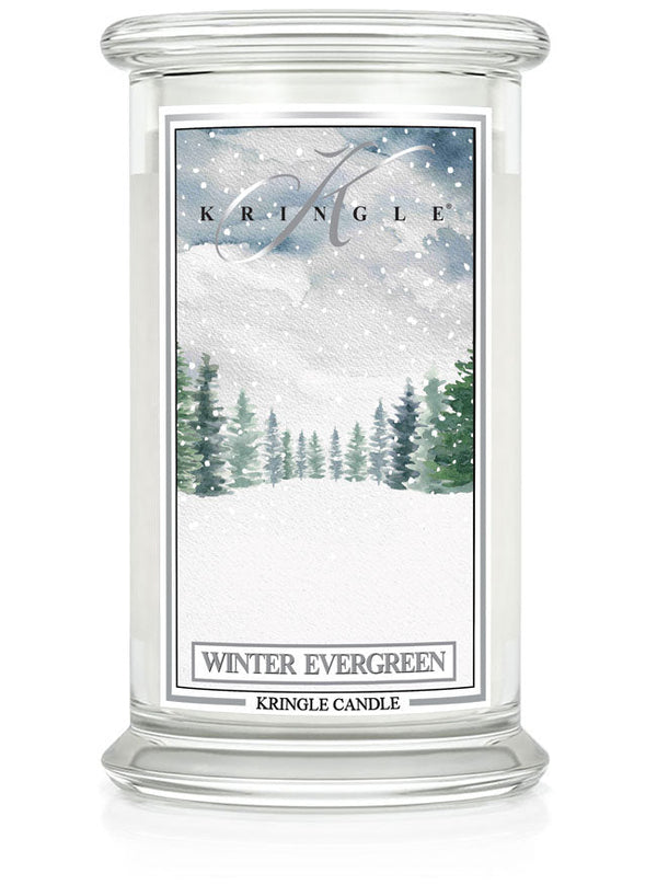 Winter Evergreen NEW! | Soy Candle - Kringle Candle Israel