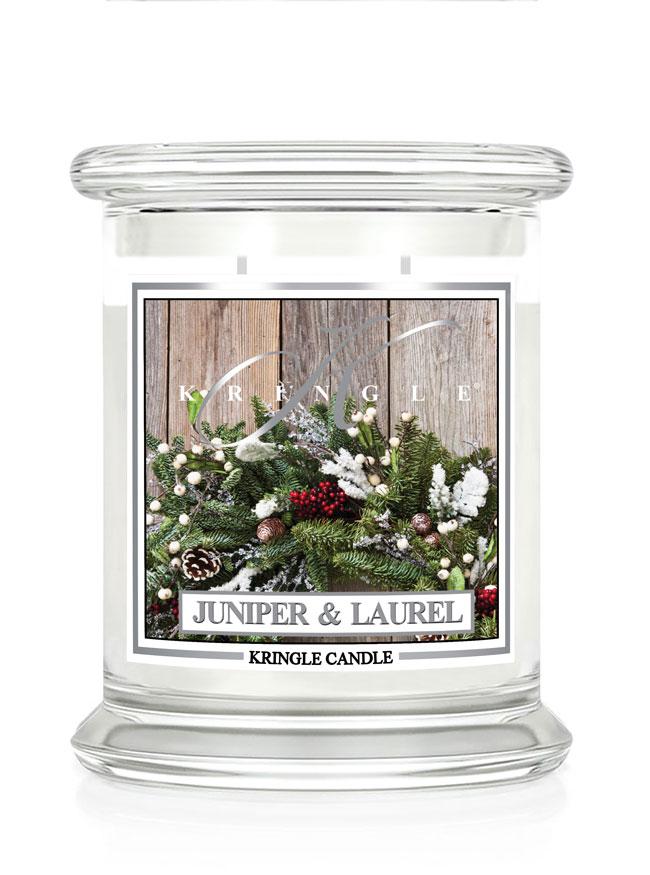 Juniper & Laurel NEW! Soy Candle Kringle Candle Israel