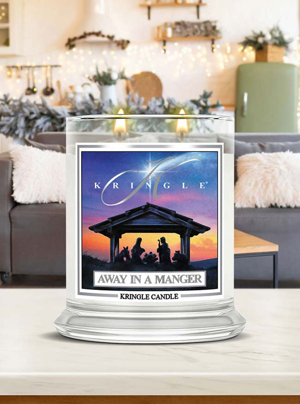 Away In A Manger NEW! | Soy Candle - Kringle Candle Israel