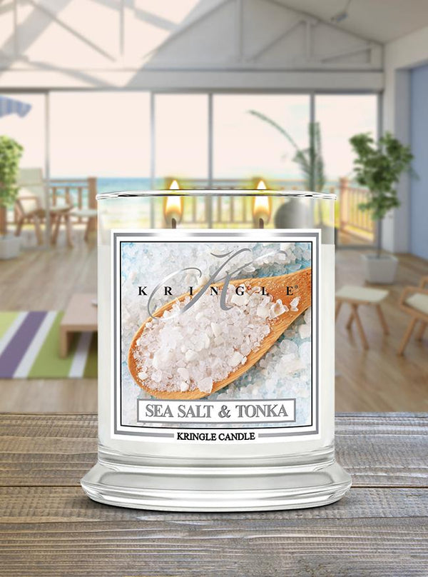 Sea Salt & Tonka Medium Classic Jar | Soy Candle