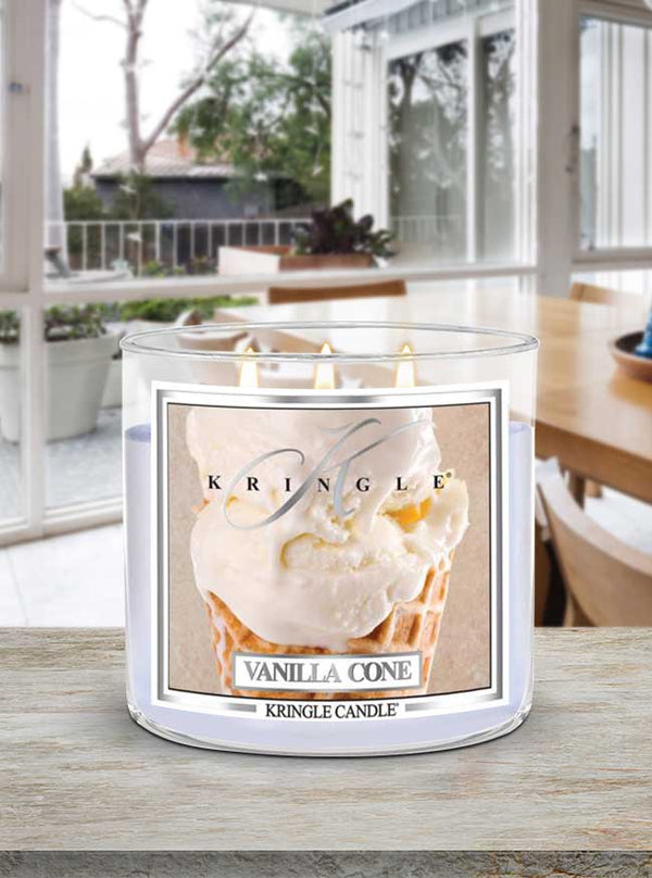 Vanilla Cone | Soy Blend - Kringle Candle Israel
